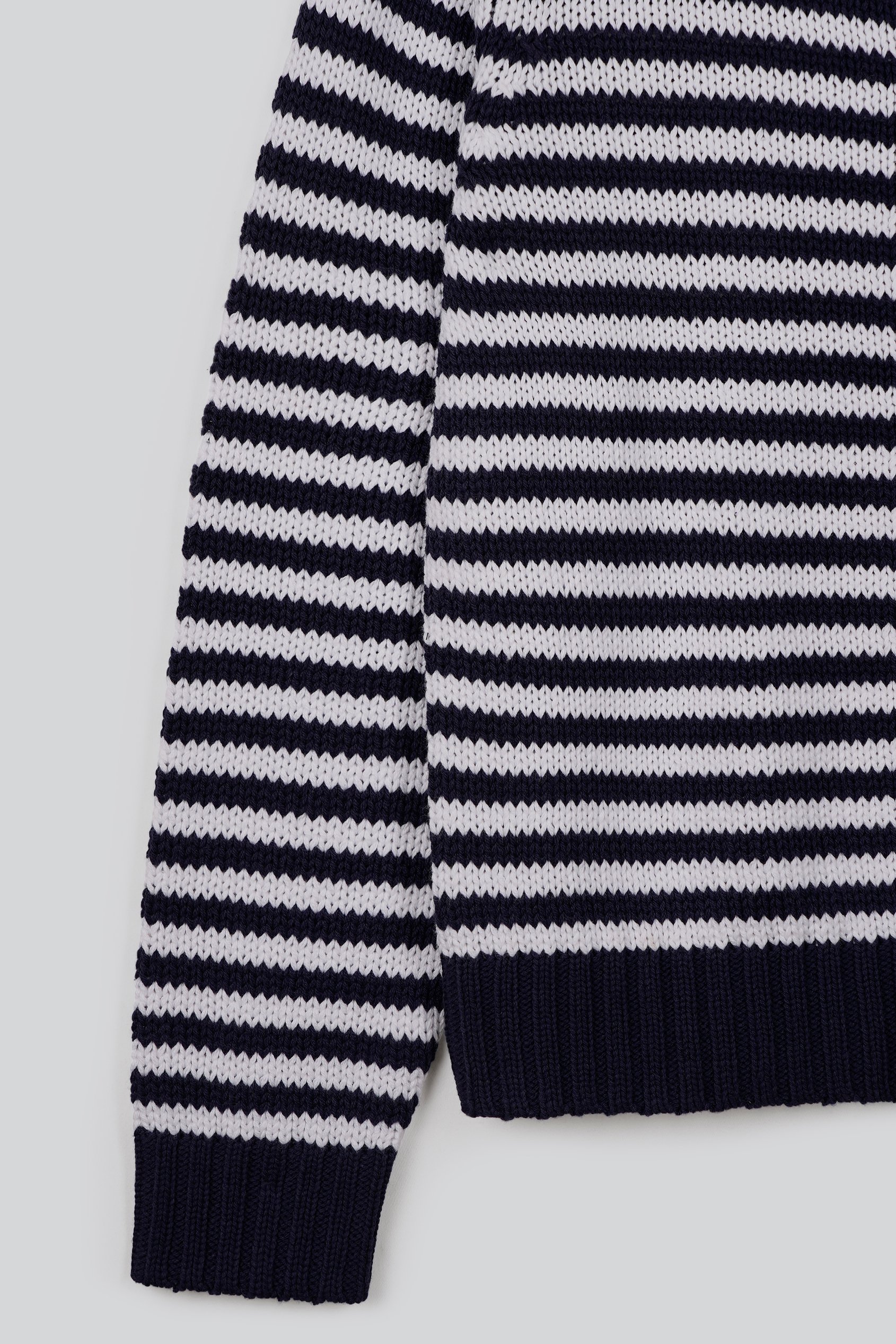 Classic Striped Kinitted Cardigan