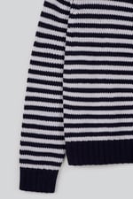 Classic Striped Kinitted Cardigan