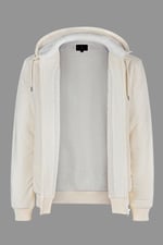 Borg Fleece Lined Full Zip Hoodies