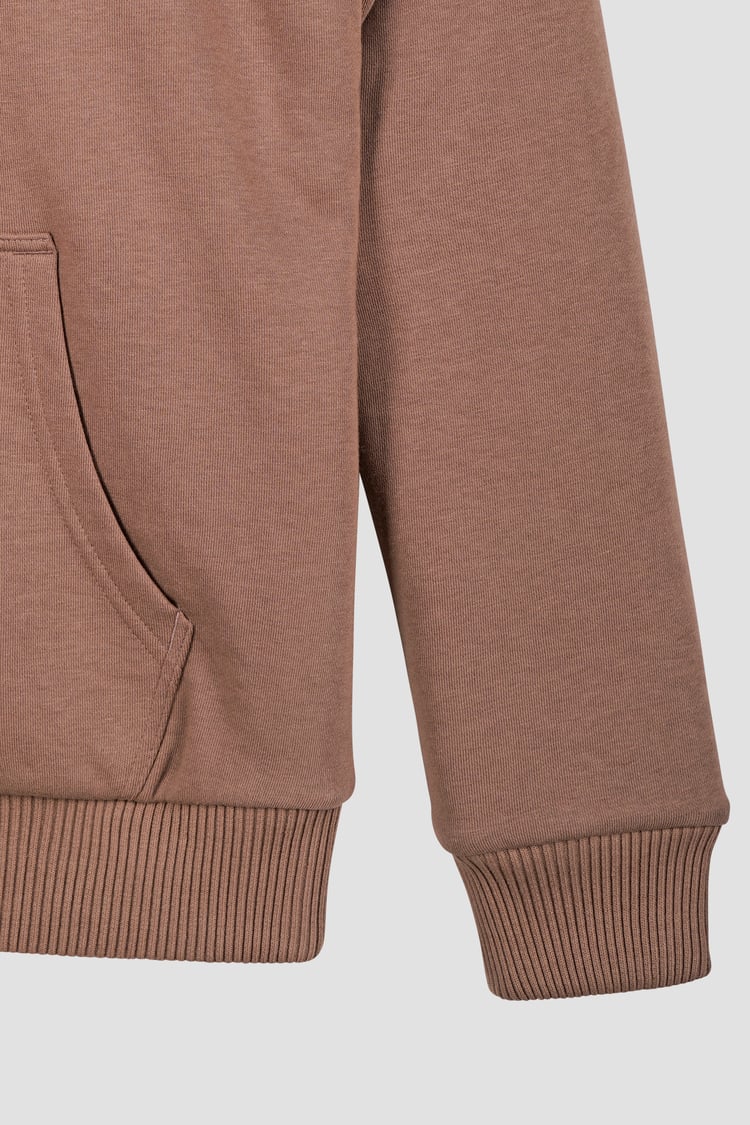 Women's Borg Lined Zip Through Hoodie