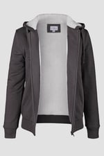 Women's Borg Lined Zip Through Hoodie