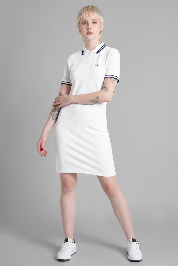 Womens Longline Polo