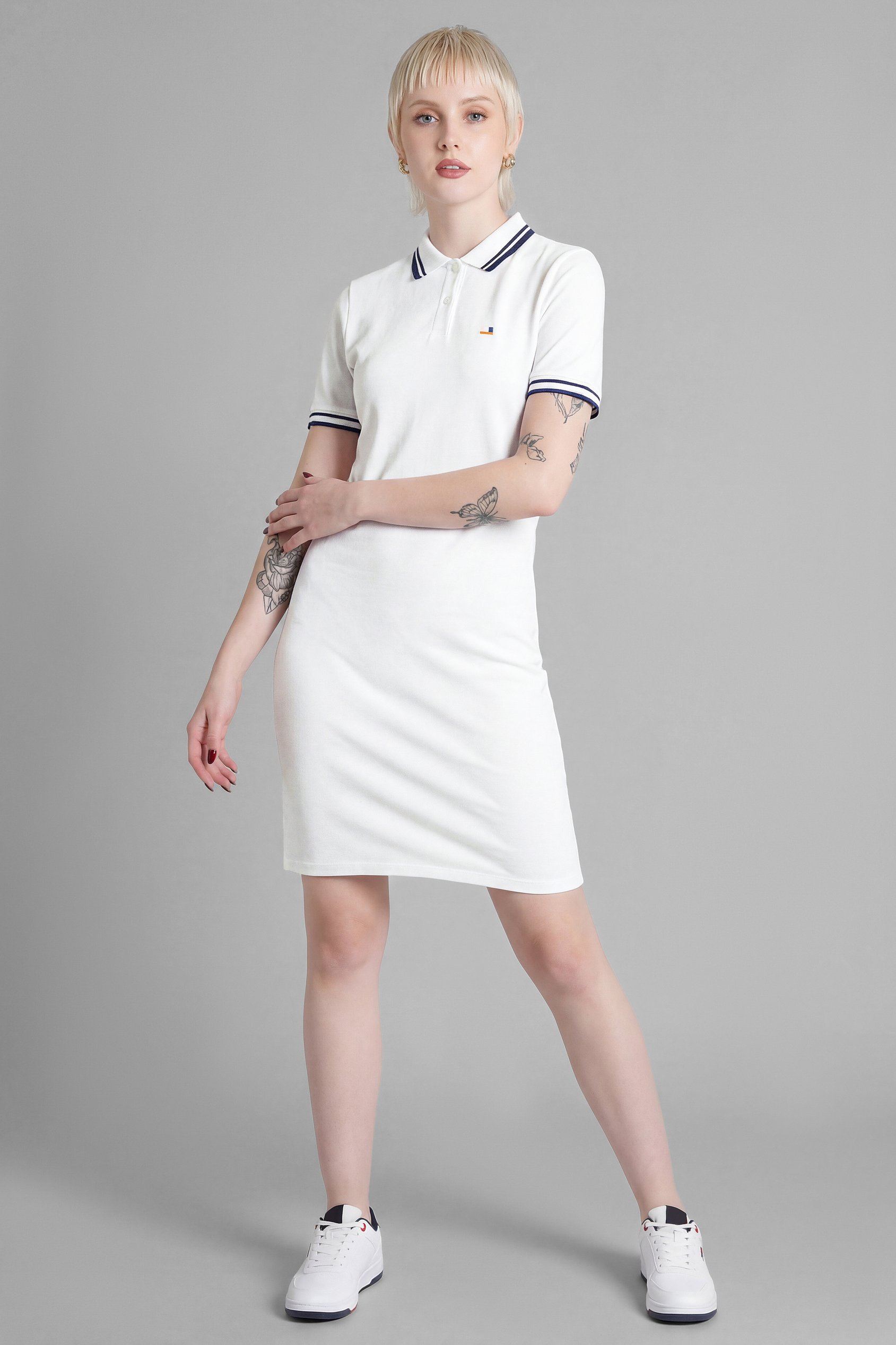Womens Longline Polo