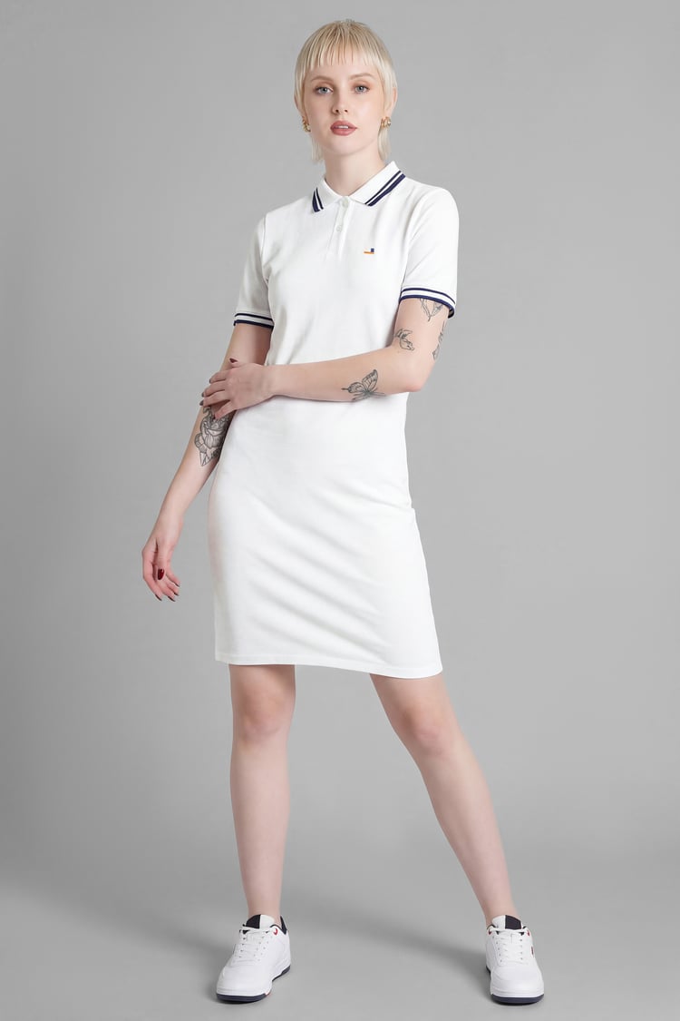 Womens Longline Polo