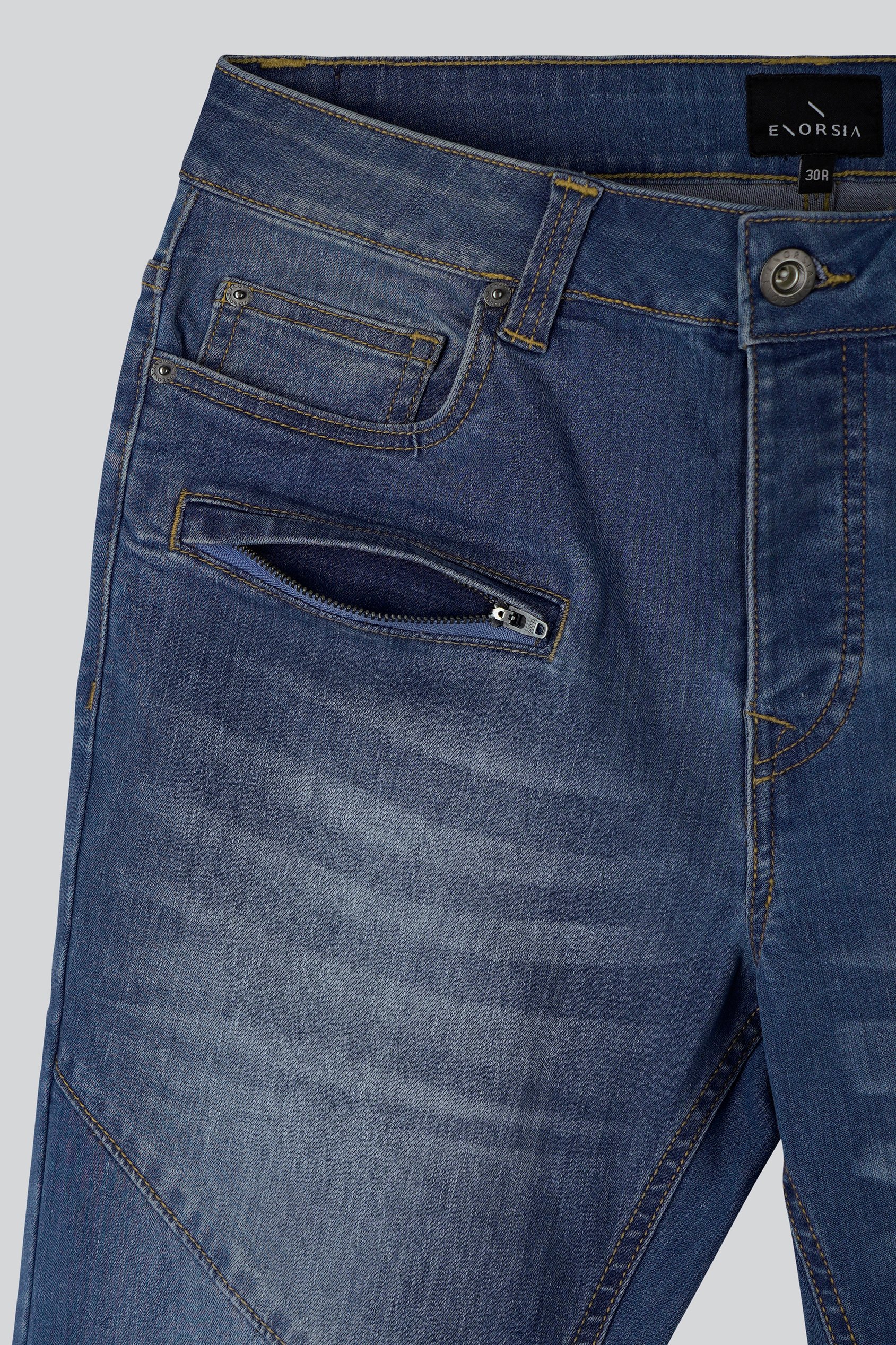 Men’s Skinny Fit Biker Jeans