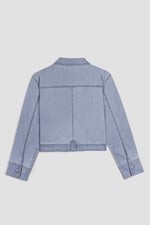 Women's Cropped Denim Jacket
