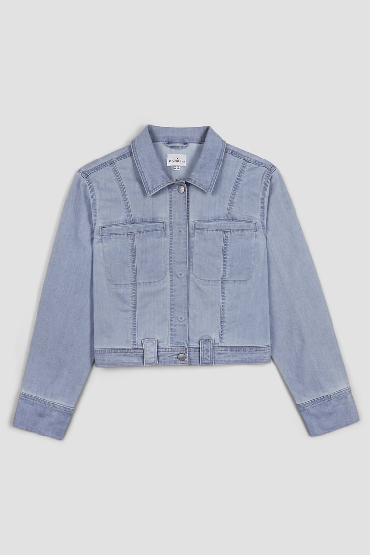 Women's Cropped Denim Jacket