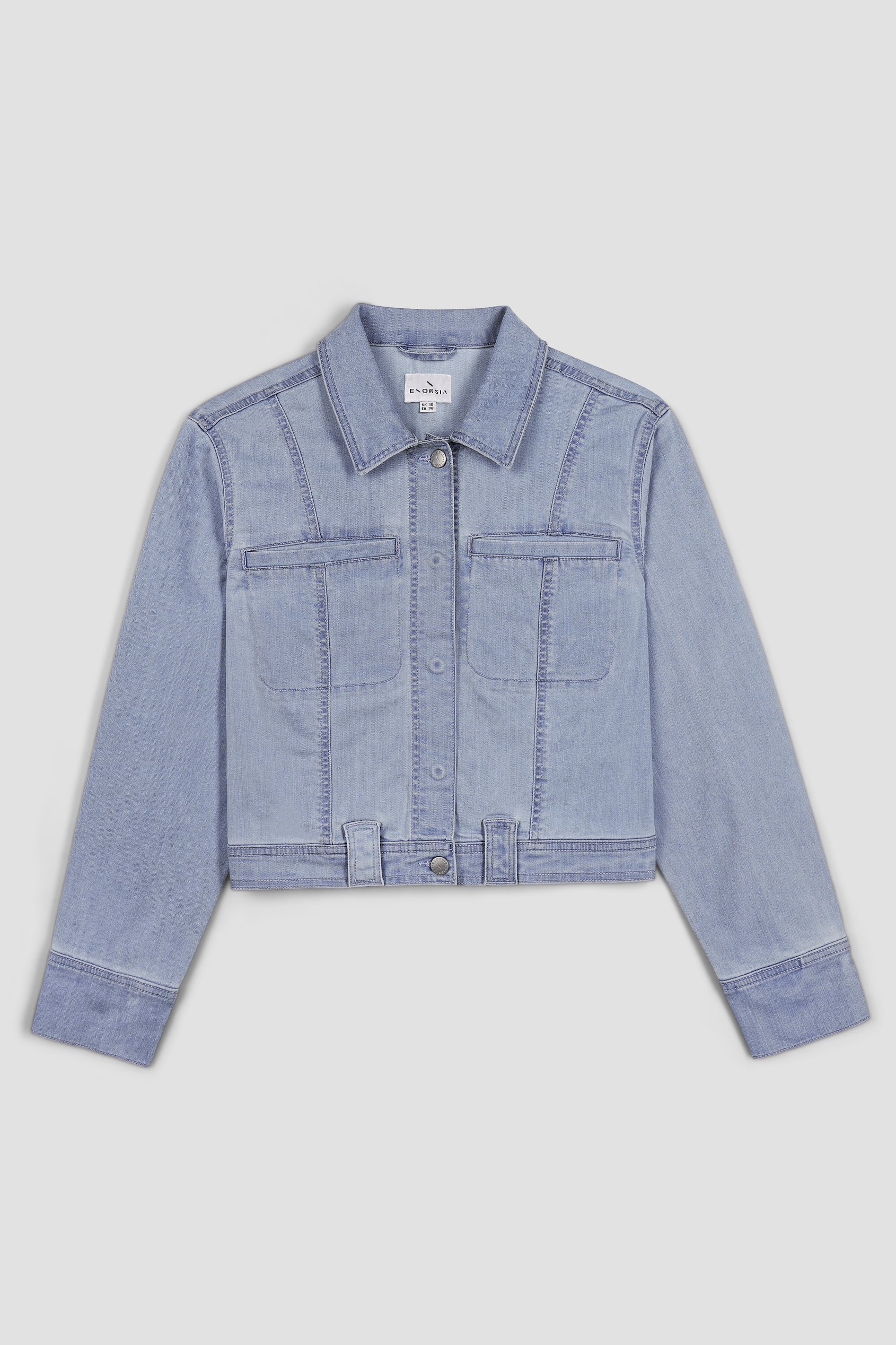 Women's Cropped Denim Jacket