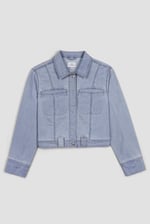 Women's Cropped Denim Jacket