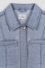 Women's Cropped Denim Jacket