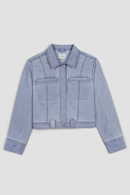 Women's Cropped Denim Jacket