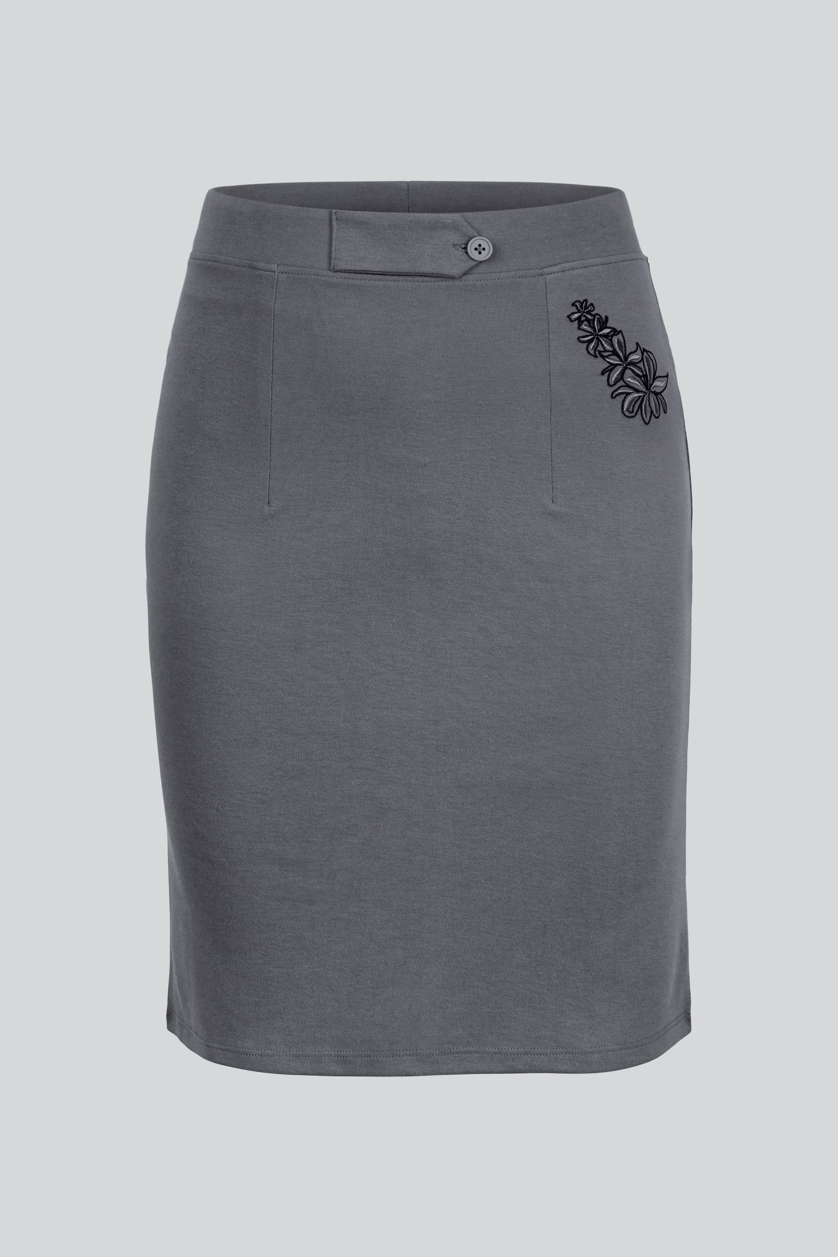 Women's Elastic Waist Pencil Skirt