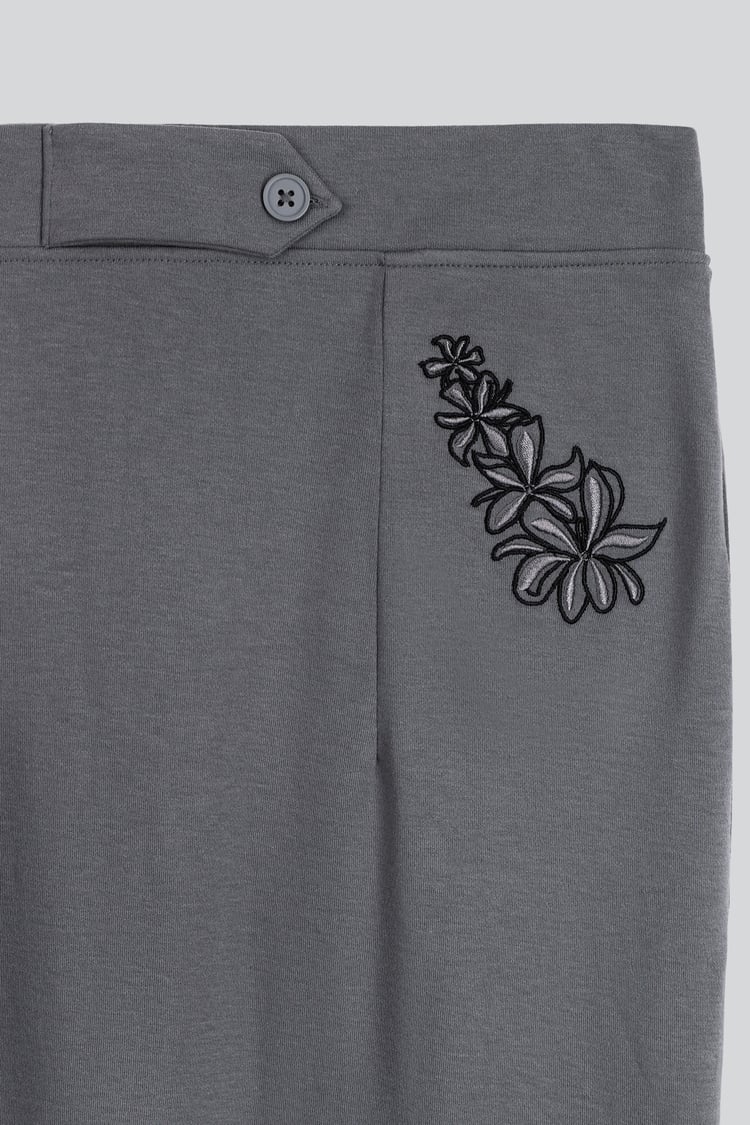 Women's Elastic Waist Pencil Skirt