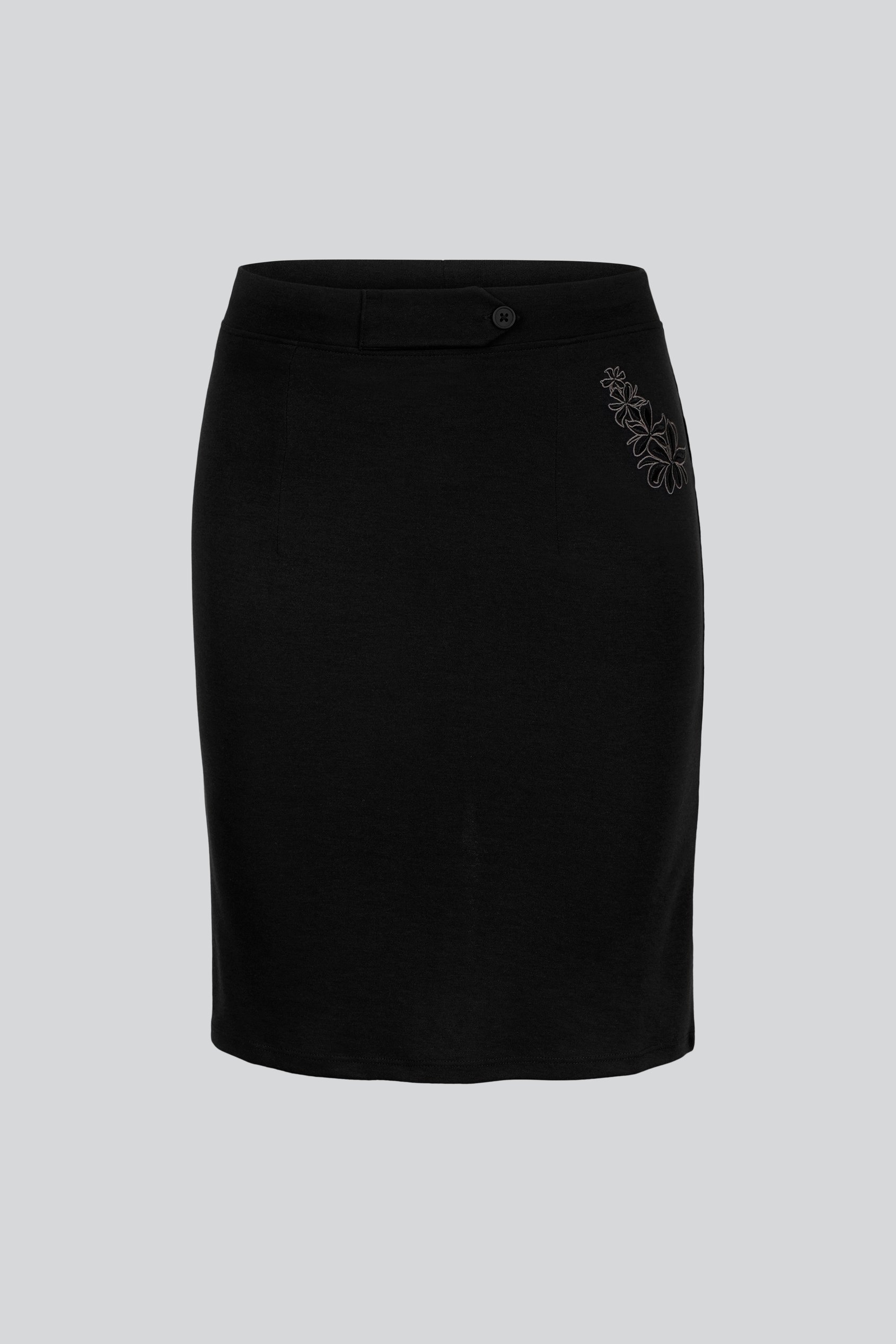 Women's Elastic Waist Pencil Skirt