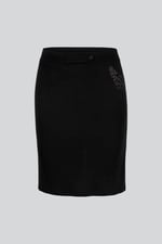Women's Elastic Waist Pencil Skirt