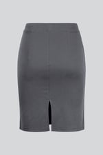 Women's Elastic Waist Pencil Skirt