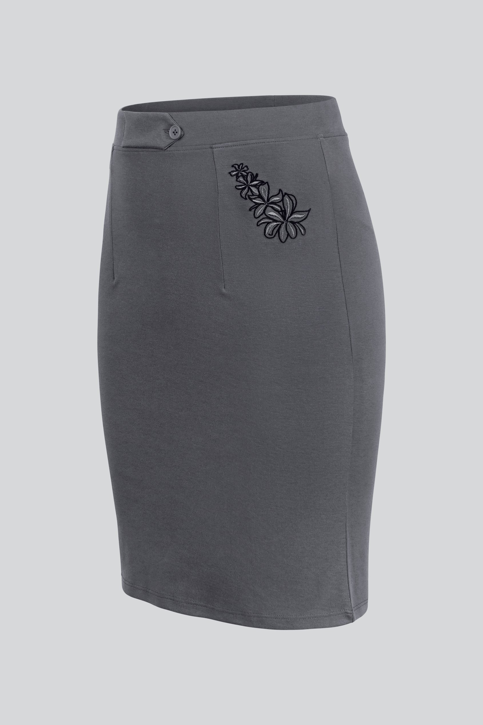 Women's Elastic Waist Pencil Skirt