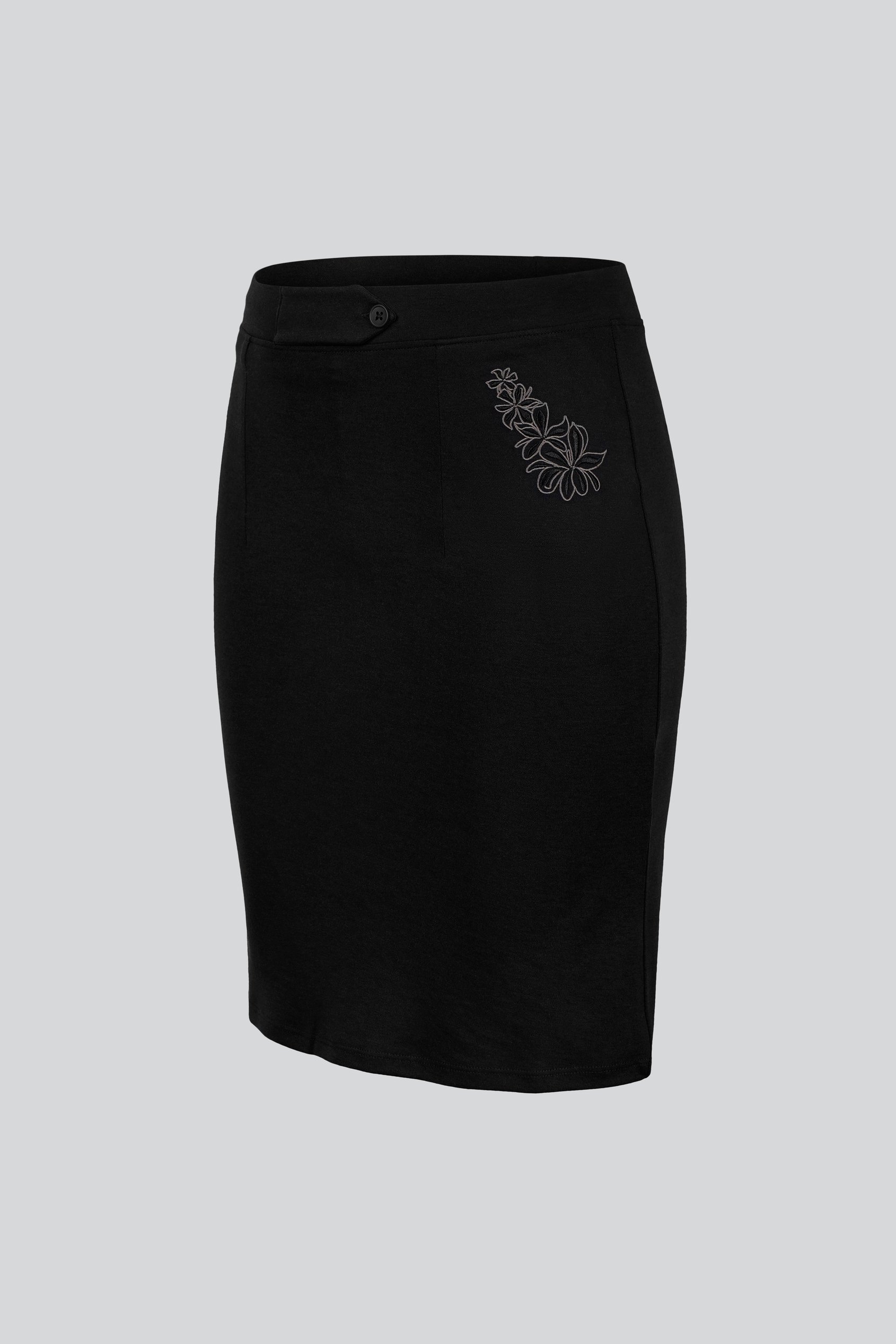 Women's Elastic Waist Pencil Skirt