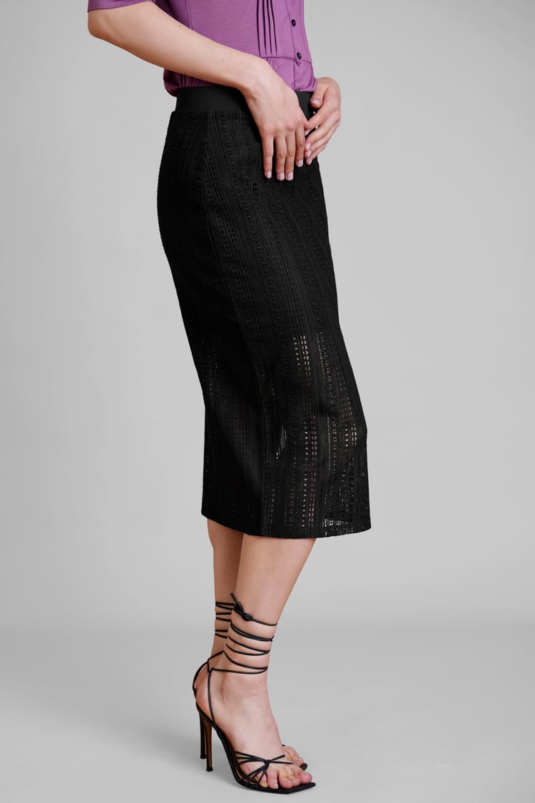 Women's Lace Midi Skirt