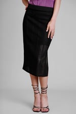 Women's Lace Details Midi Skirt