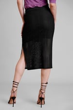 Women's Lace Midi Skirt