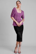 Women's Lace Midi Skirt