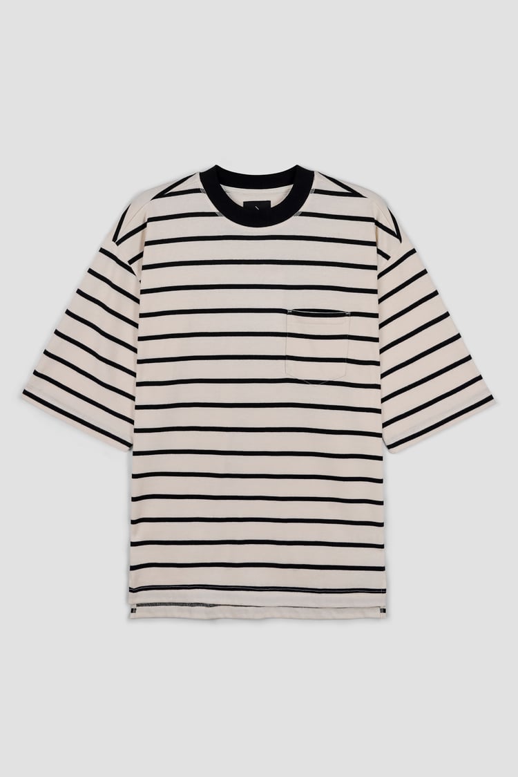 Men's Striped Regular Fit T-Shirt