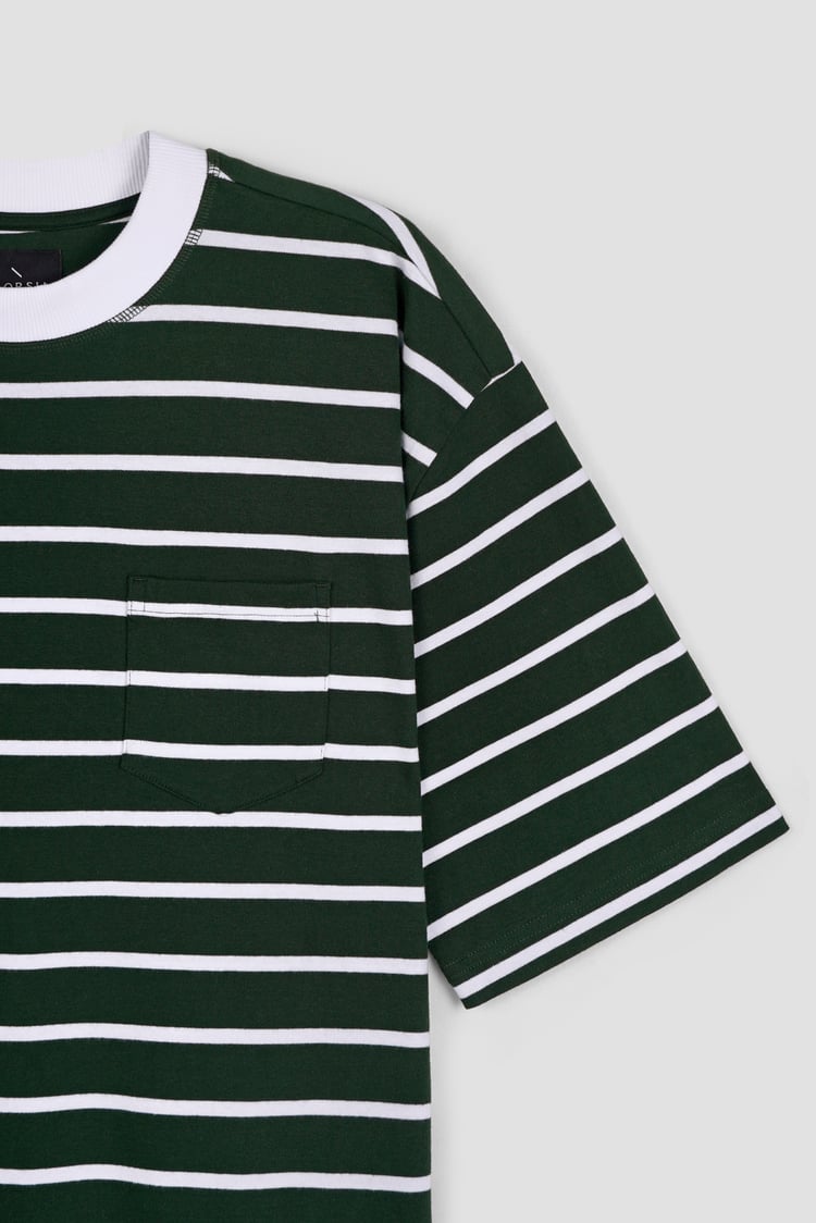 Men's Striped Regular Fit T-Shirt