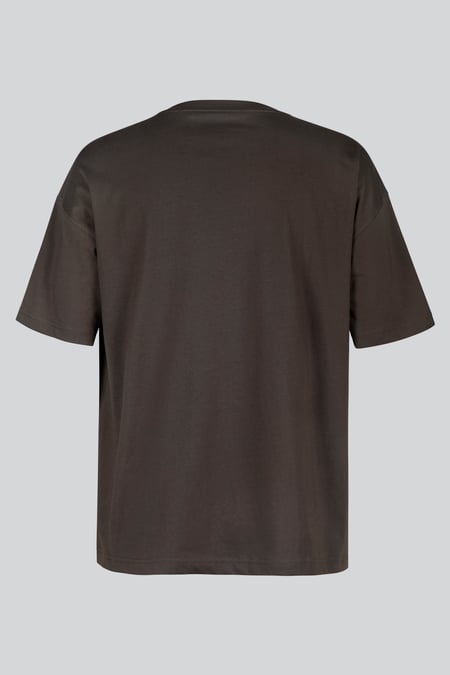 Men's Brown Oversized Heavy Weight T-Shirt