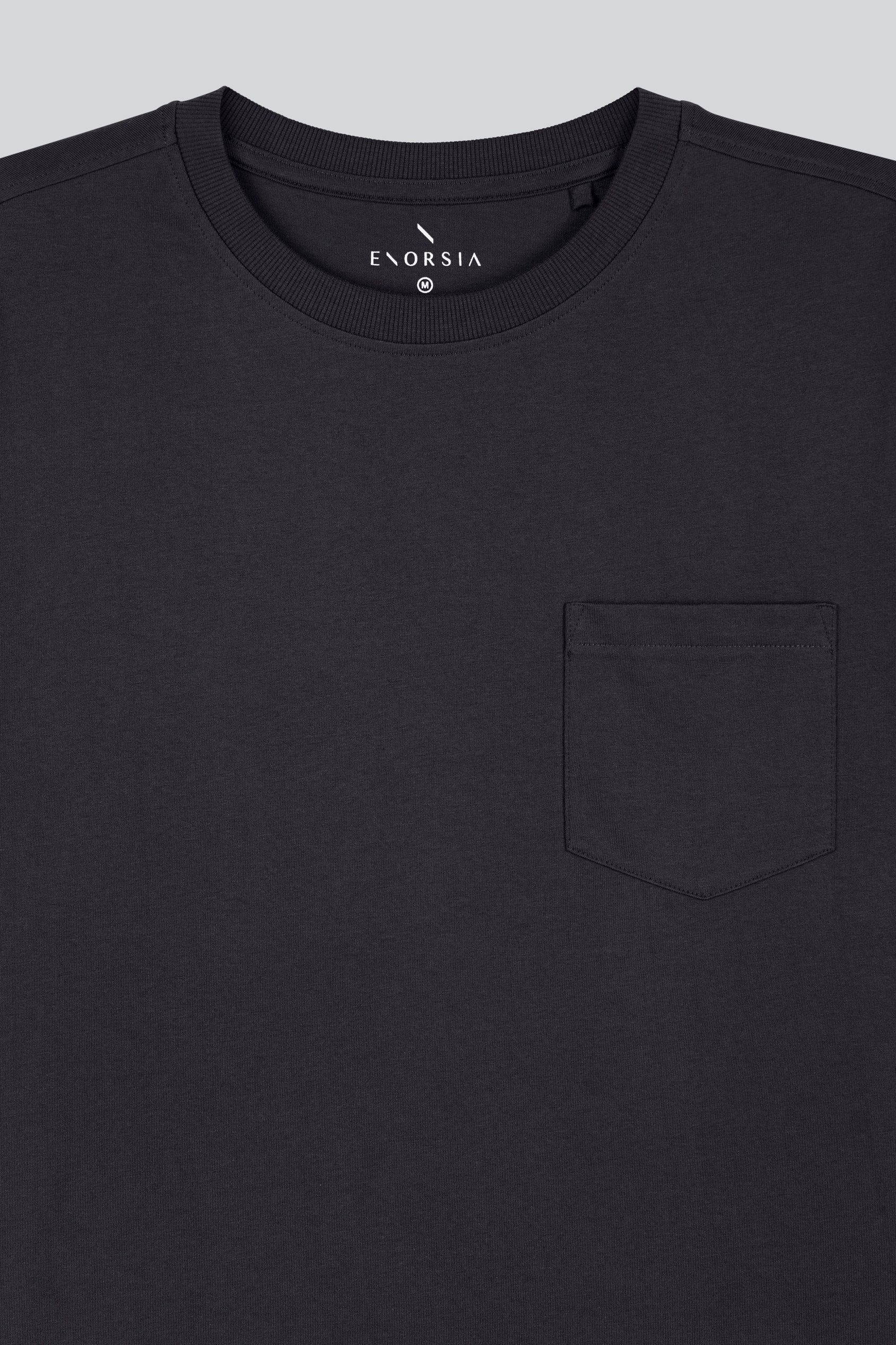 Men's Relaxed Fit Essential Crew Neck Cotton T-Shirt