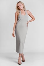 Women's Halter Neck Midi Dress