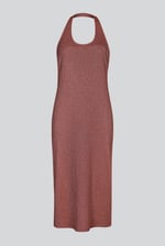 Women's Halter Neck Midi Dress