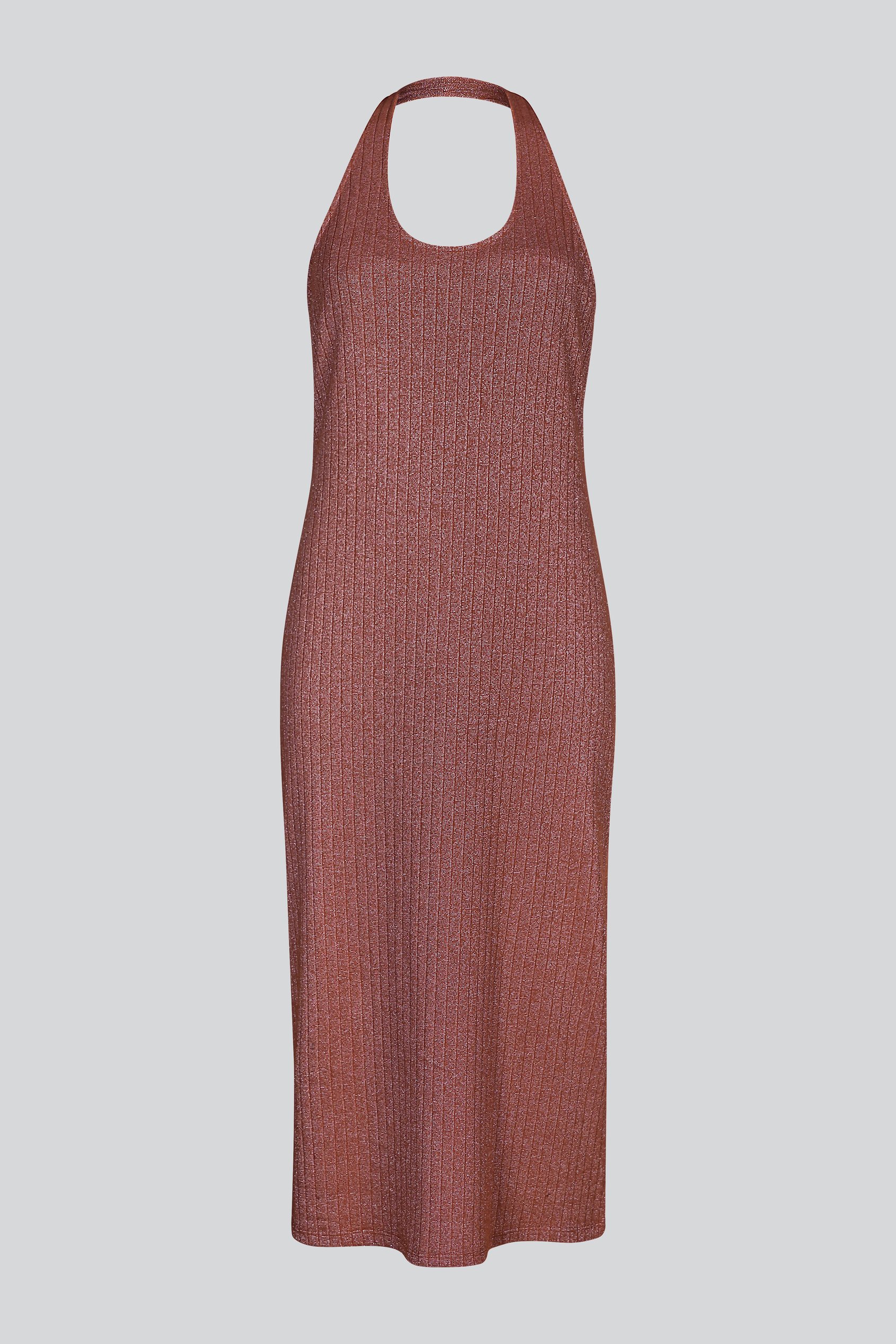 Women's Halter Neck Midi Dress