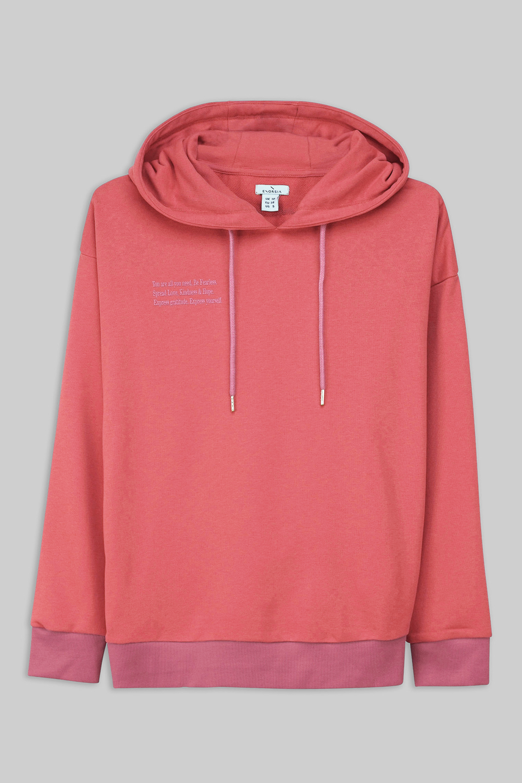 Slogan Life Tonnel Rib Hoodies