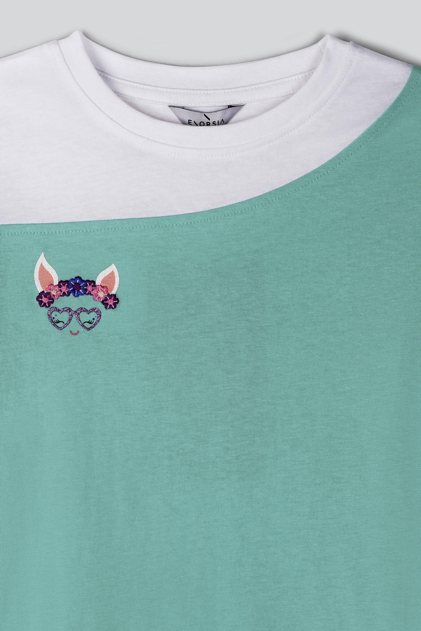 Girl's Colour Block T-shirt