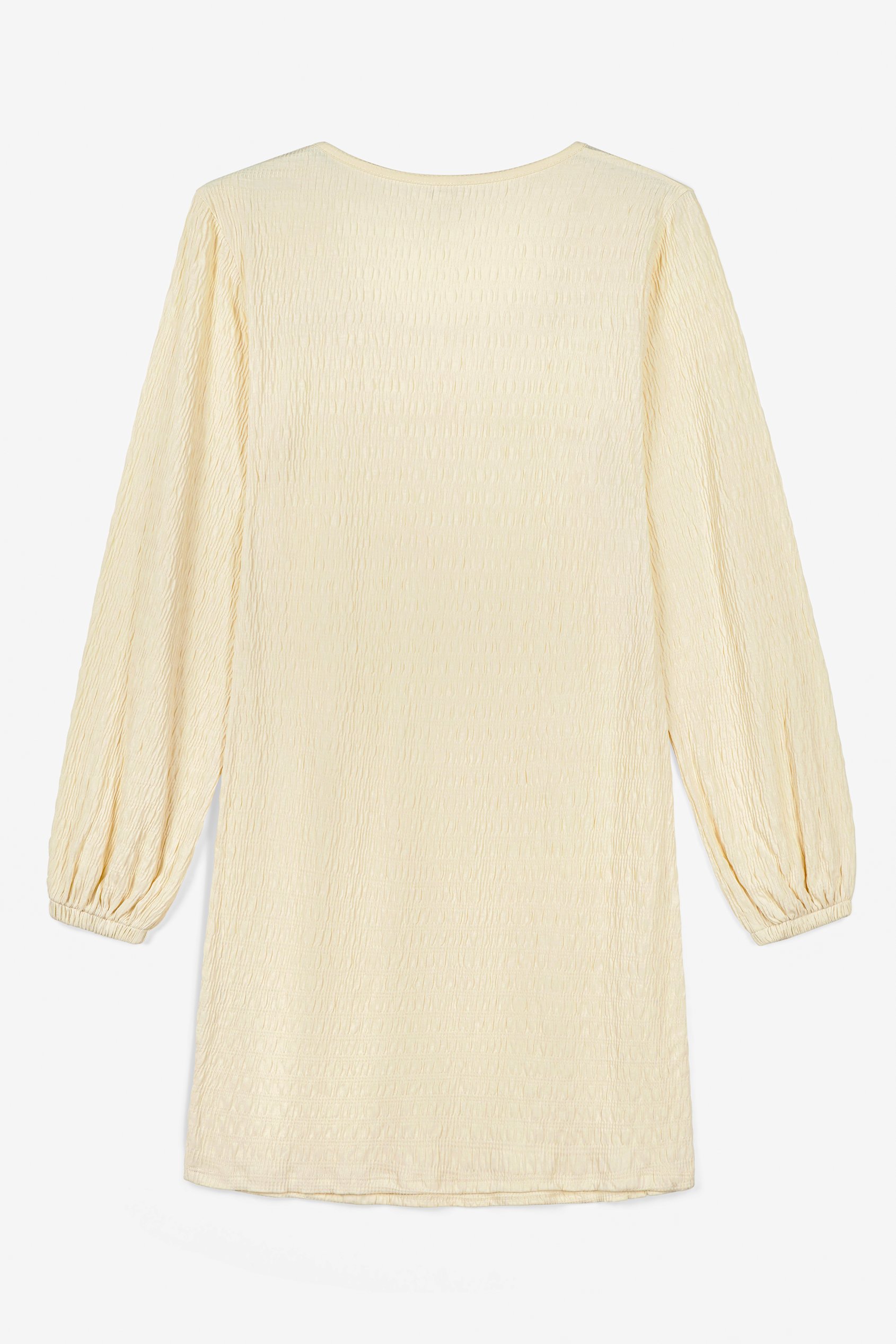 Square Neck Textured Mini Dress