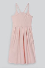 Tie Front  Midi Dress