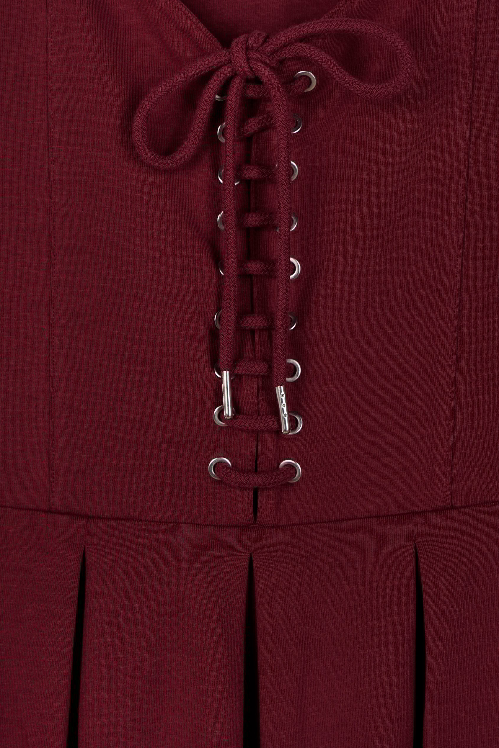 Tie Front Midi Dress