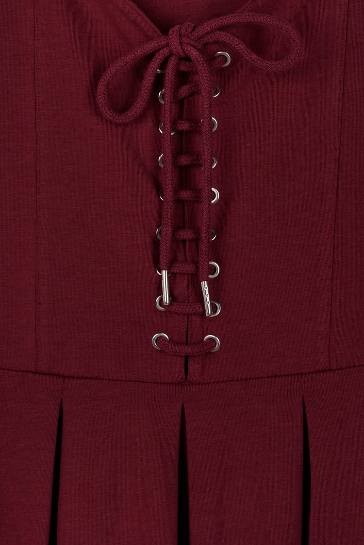 Tie Front Midi Dress