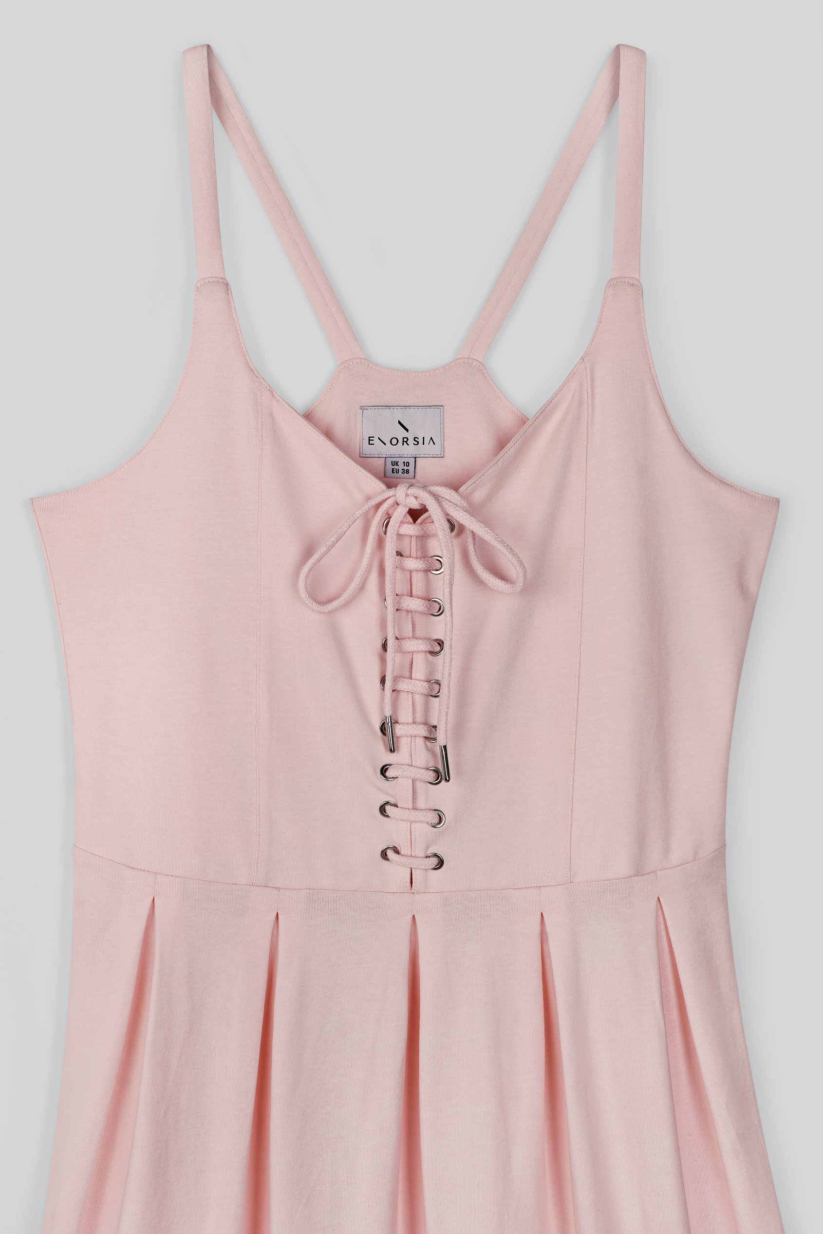 Tie Front  Midi Dress