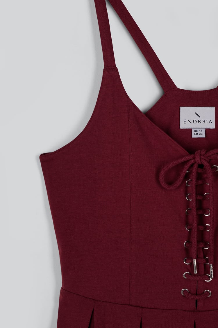 Tie Front Midi Dress