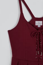 Tie Front Midi Dress