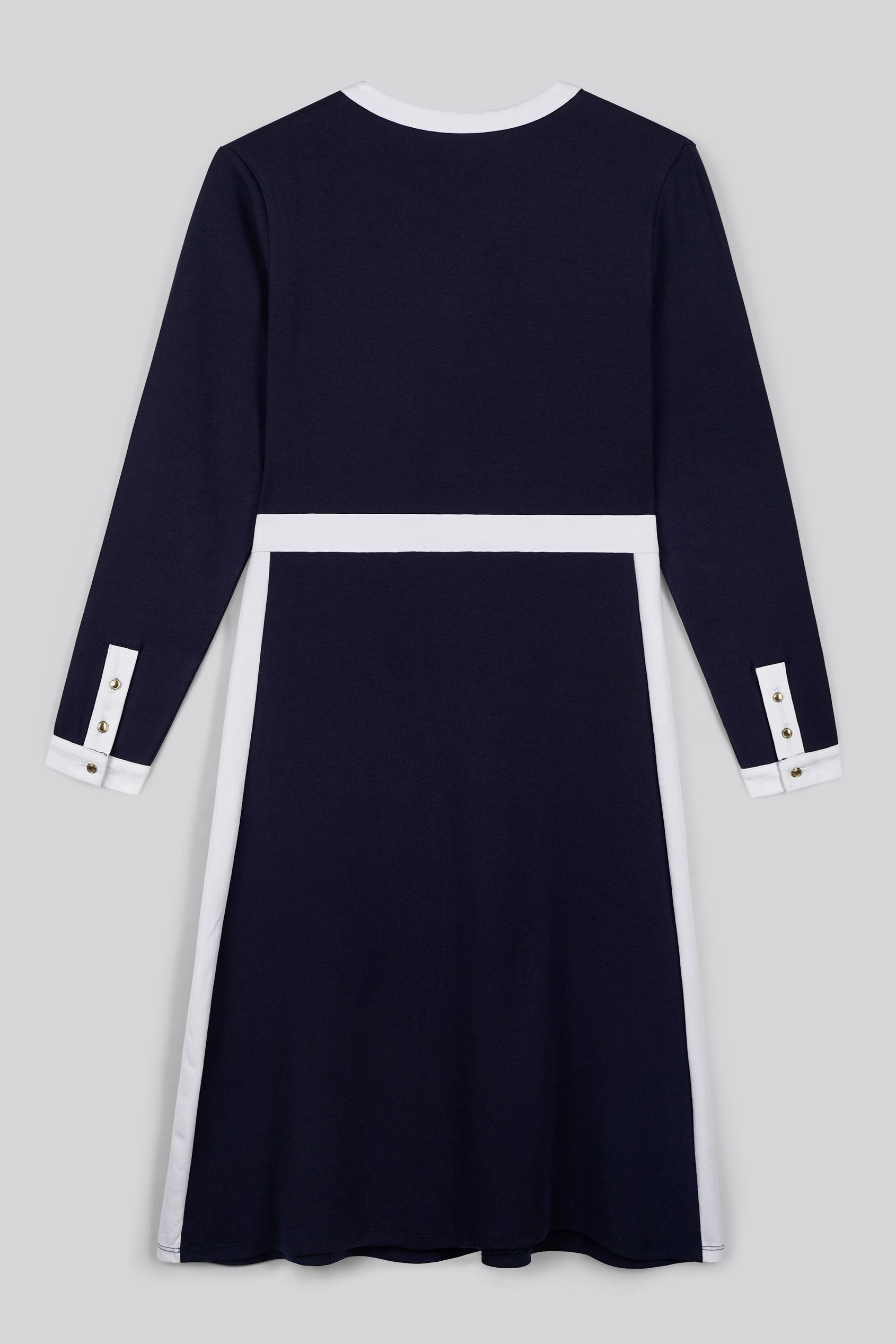 Women's V-Neck Jersey Midi Dress