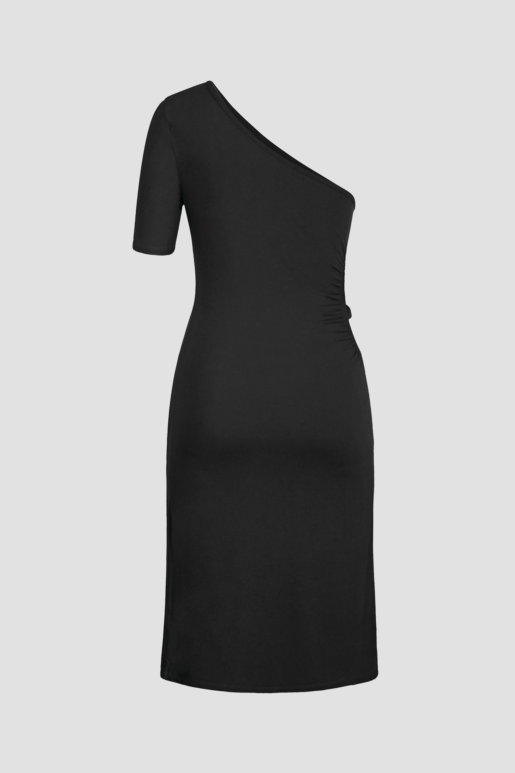 Asymmetric Neck Line Dress