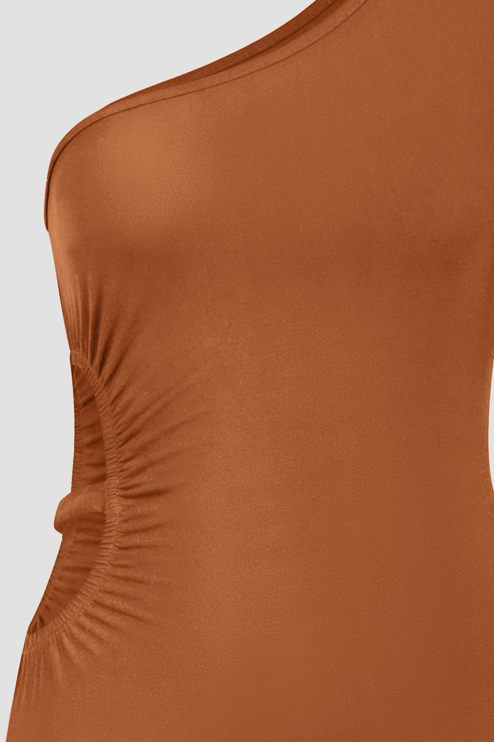 Asymmetric Neck Line Dress