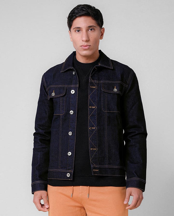 Raw Wash Denim Jacket