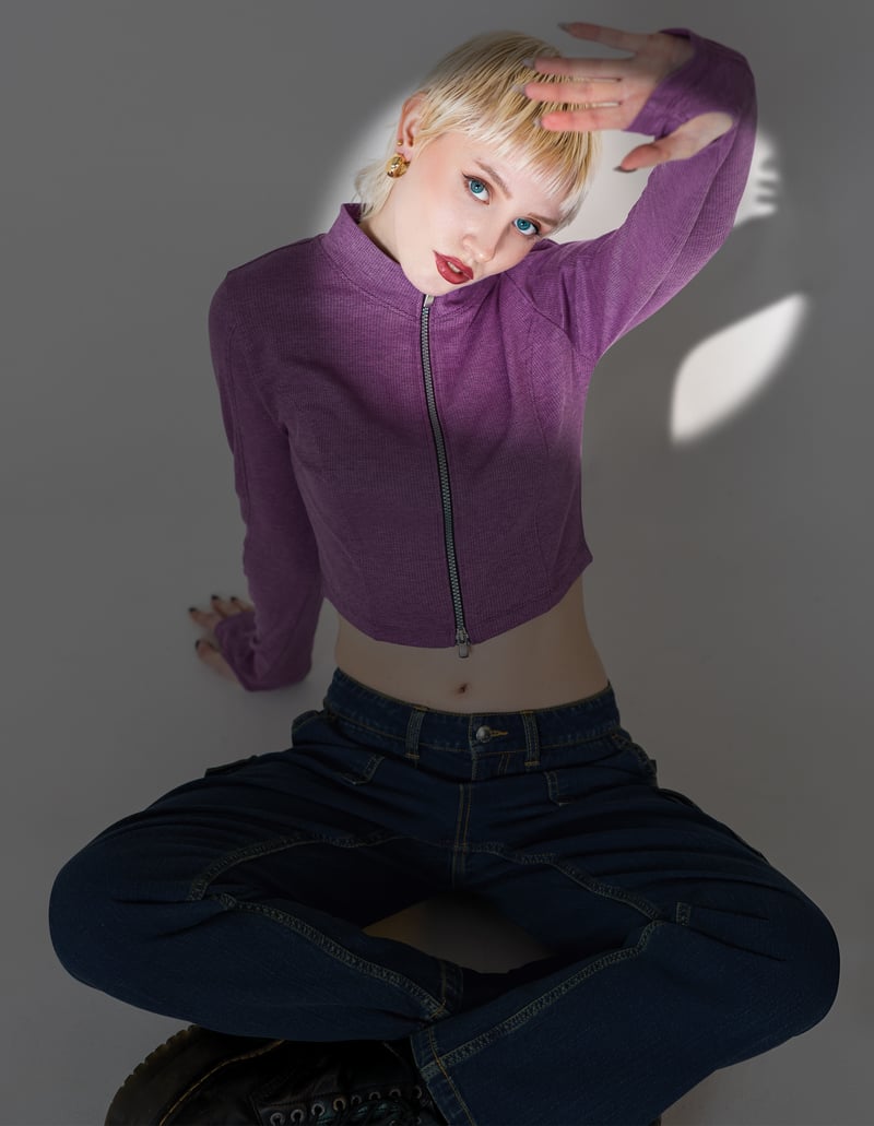 Enorsia timeless elegant dress on model