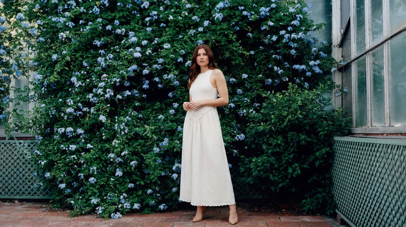 Elevated spring evening wear — Enorsia midi dresses and elegant silhouettes