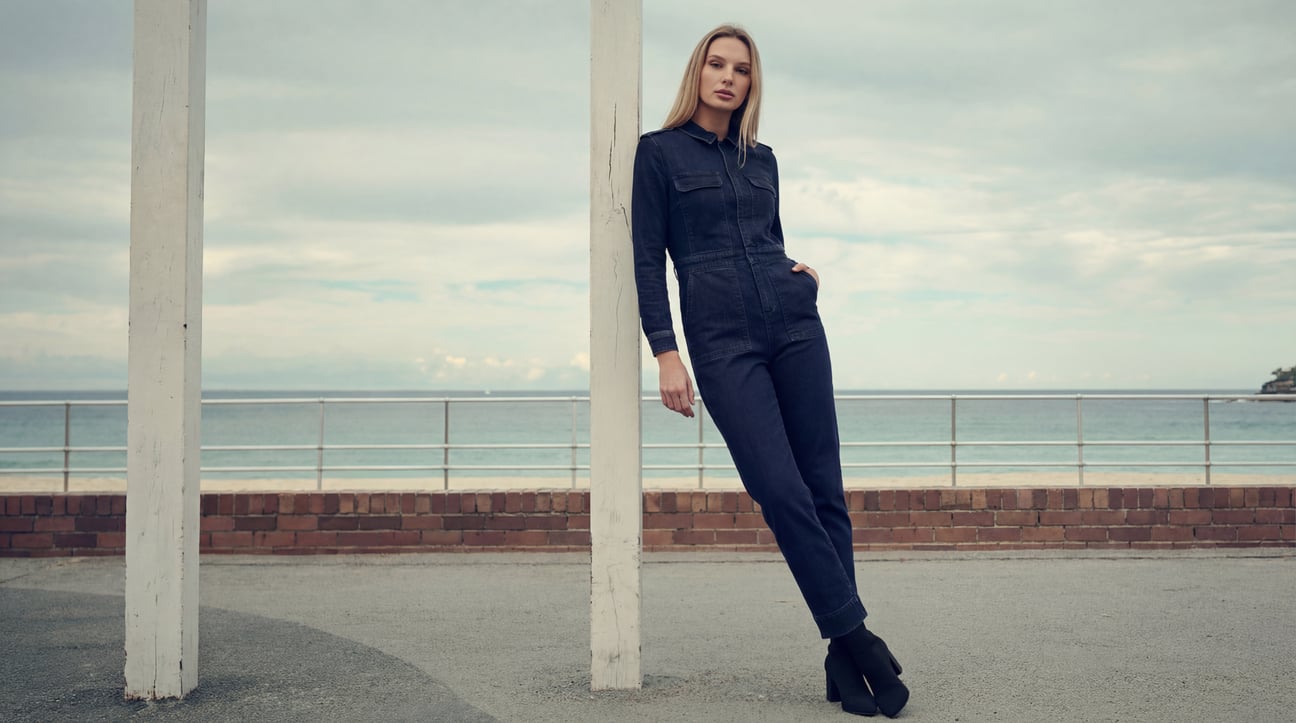 Professional spring workday look — Enorsia tailored trousers and structured layers