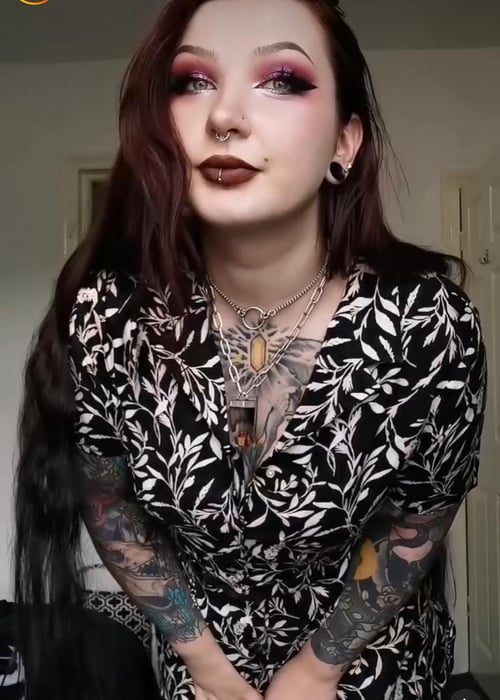 Womens Black Leaf Print Dress With Collar